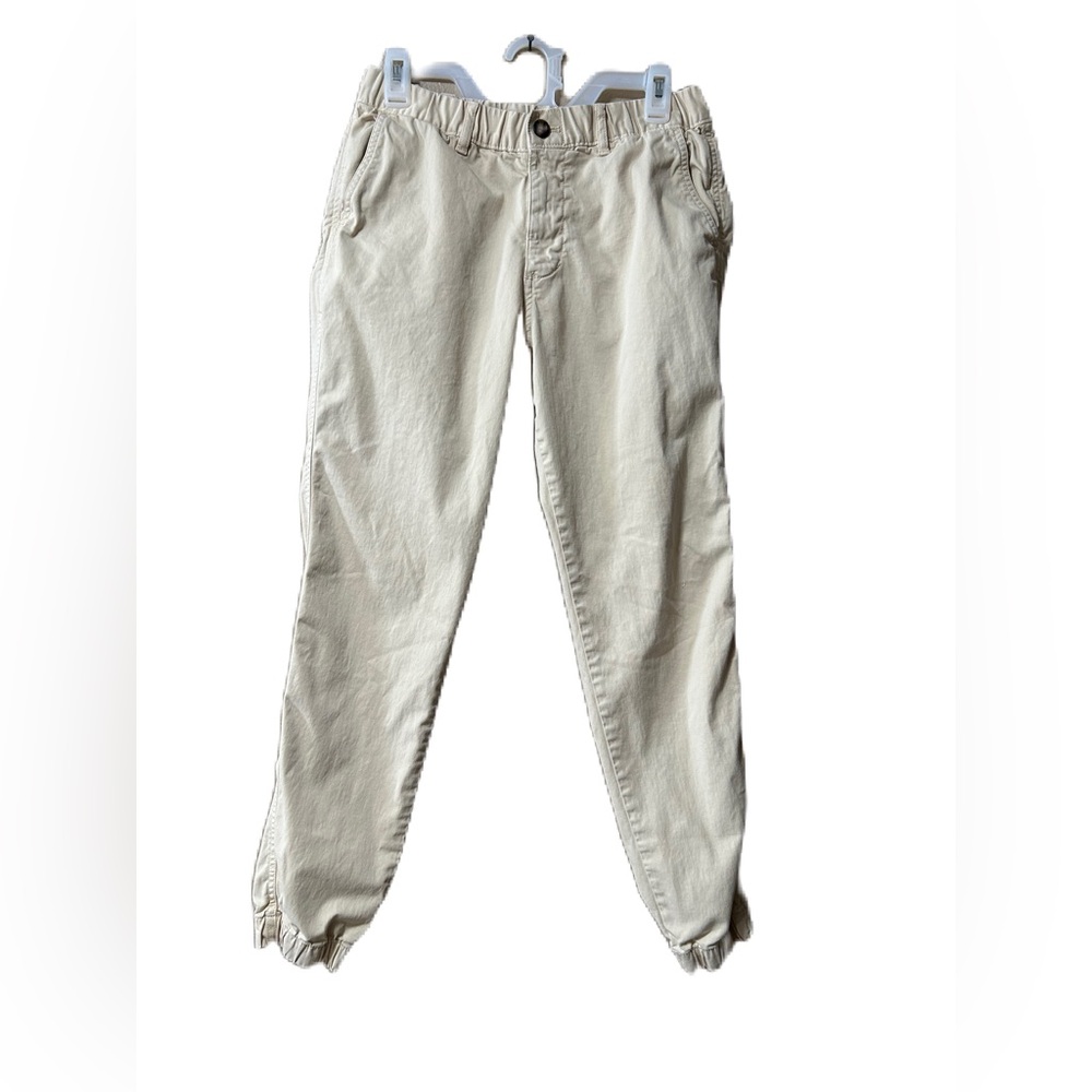 Bear Bottom Chino Joggers Size M Men's Khaki Beige Casual Mid Rise Stretch